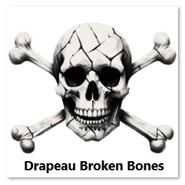 Drapeau Broken Bones miniature